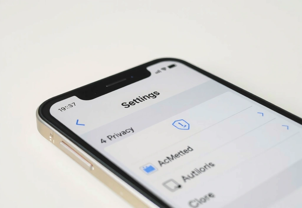 Paramètres de confidentialité sur mobile